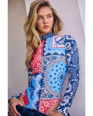 Mei Atma Rash Guard One Piece Swimsuit Product Image