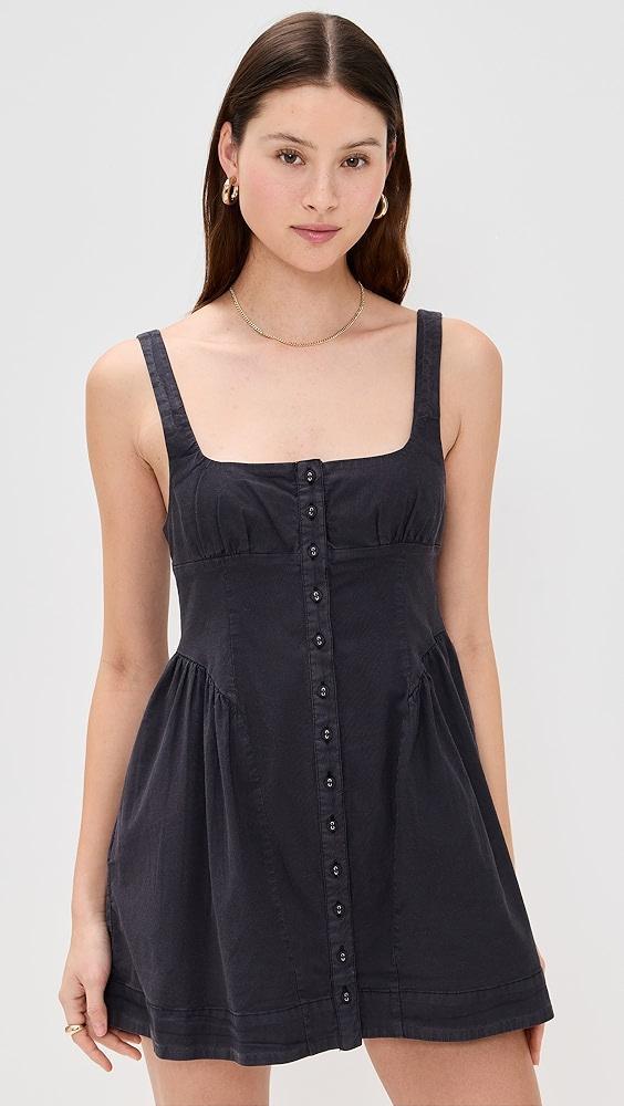Free People Astrid Oxford Mini Dress | Shopbop Product Image