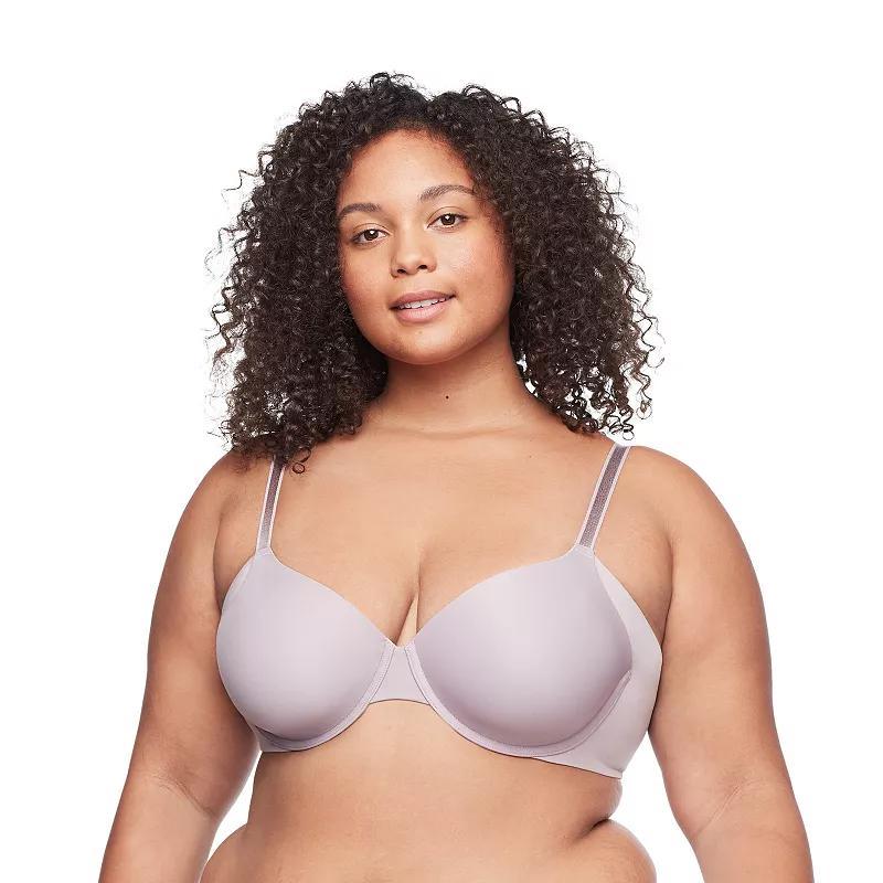 Warners No Side Effects® Seamless Underarm-Smoothing Comfort Underwire Lightly Lined T-Shirt Bra RA3061A, Women's, Size: 34 B, Toasted Brown Product Image