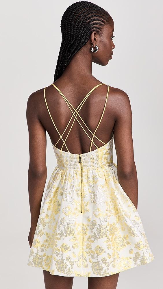 alice + olivia Nat Strappy Mini Dress | Shopbop Product Image