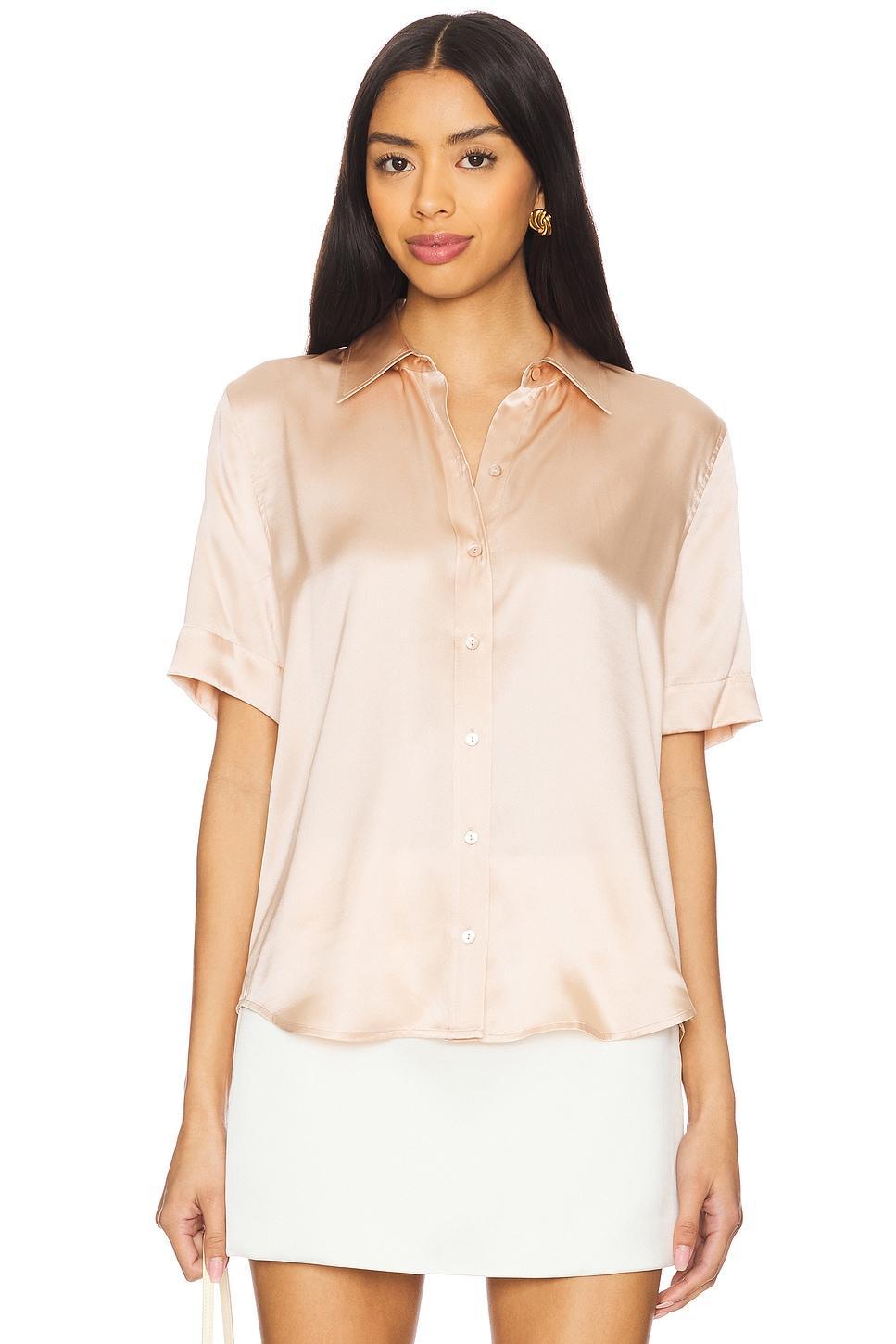 Ellah Short Sleeve Blouse L'AGENCE Product Image