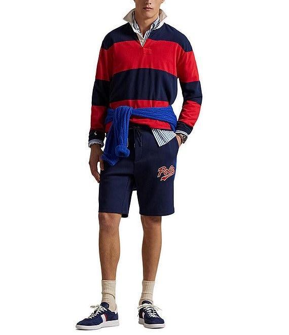 Polo Ralph Lauren Logo Double-Knit 9#double; Inseam Shorts Product Image