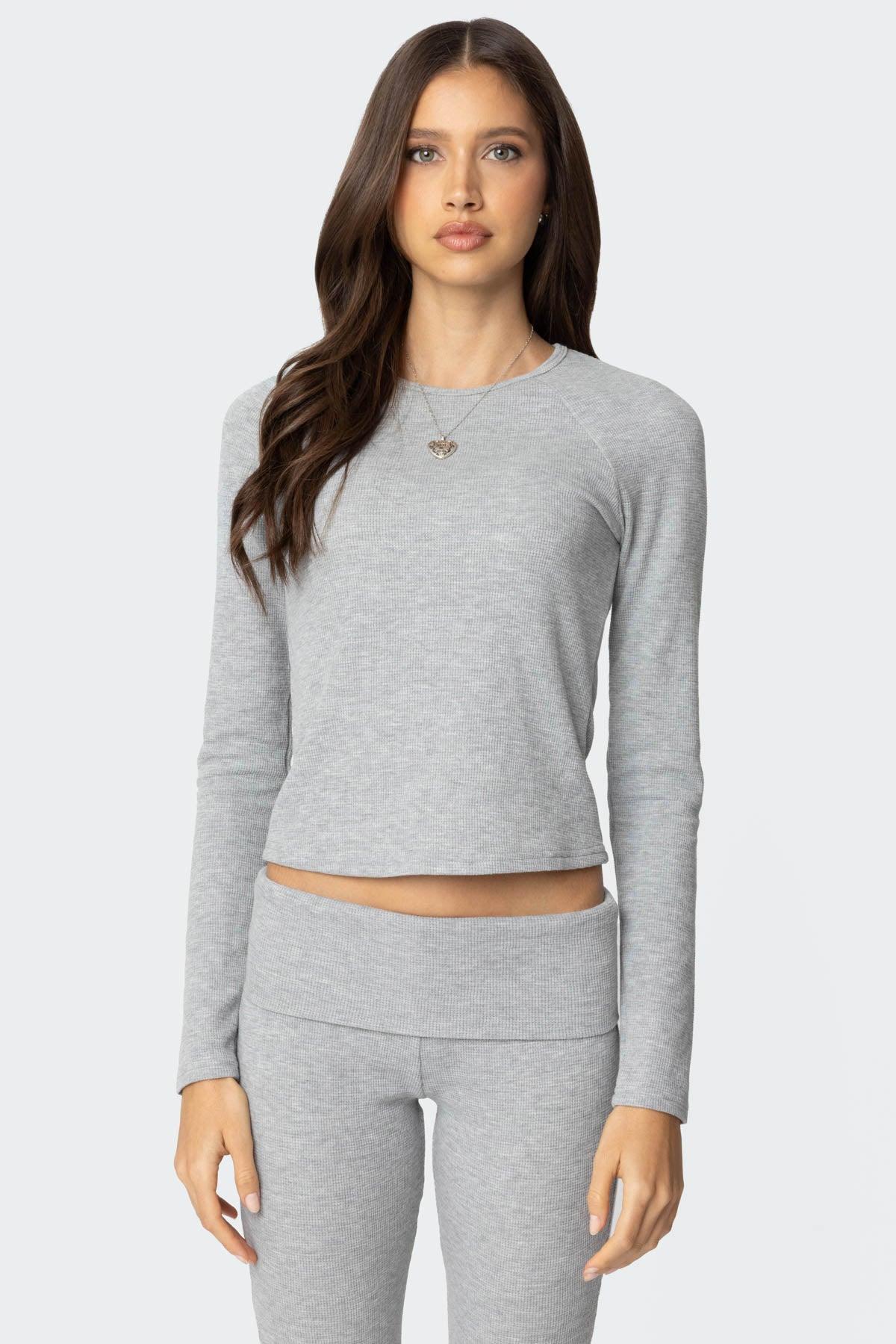 Sab Waffle Knit Top Product Image