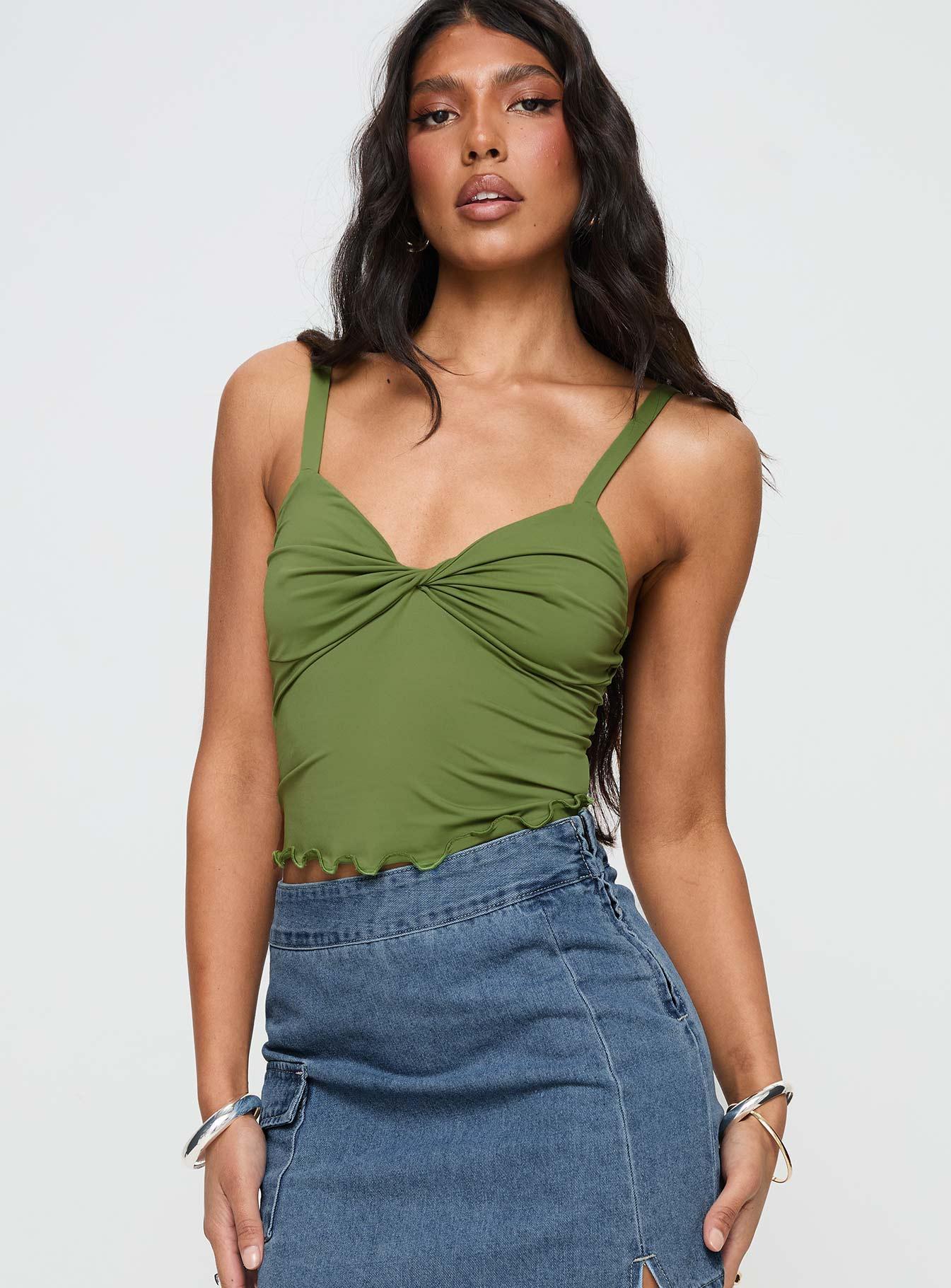 Greyer Top Green Product Image