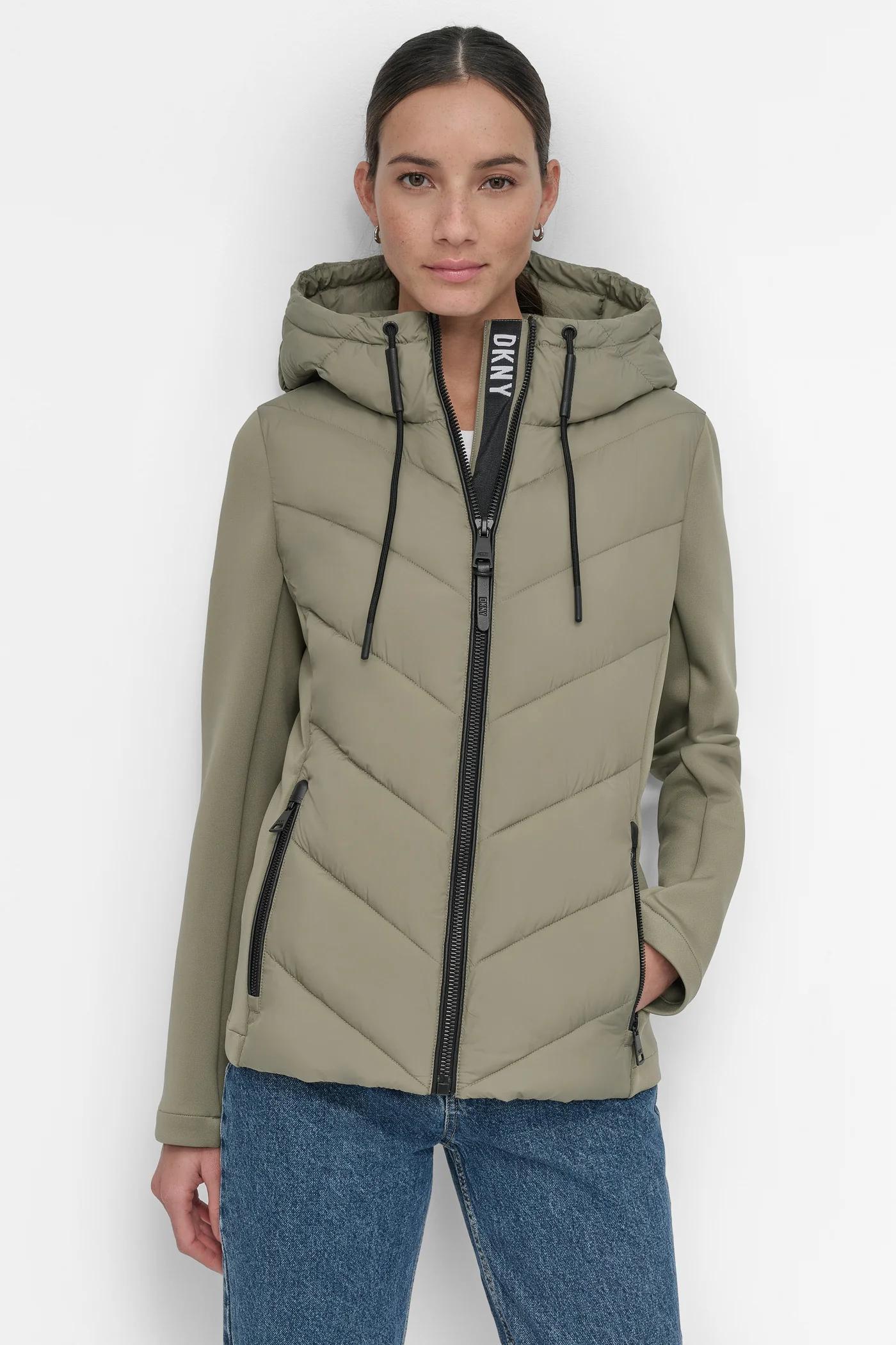 MIXED MEDIA LIGHT WEIGHT PUFFER Product Image