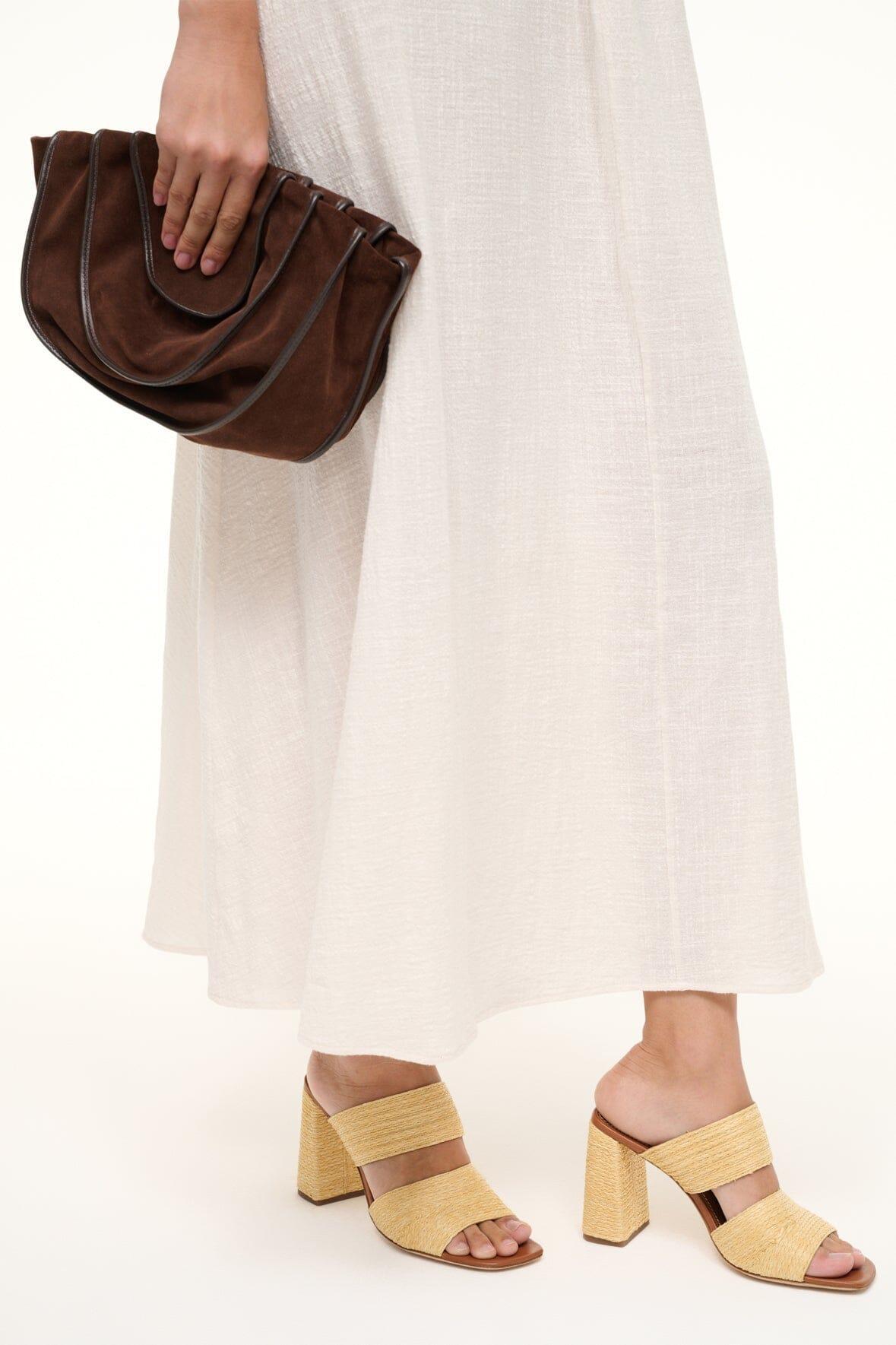 SKYLAR HEEL | NATURAL RAFFIA Product Image