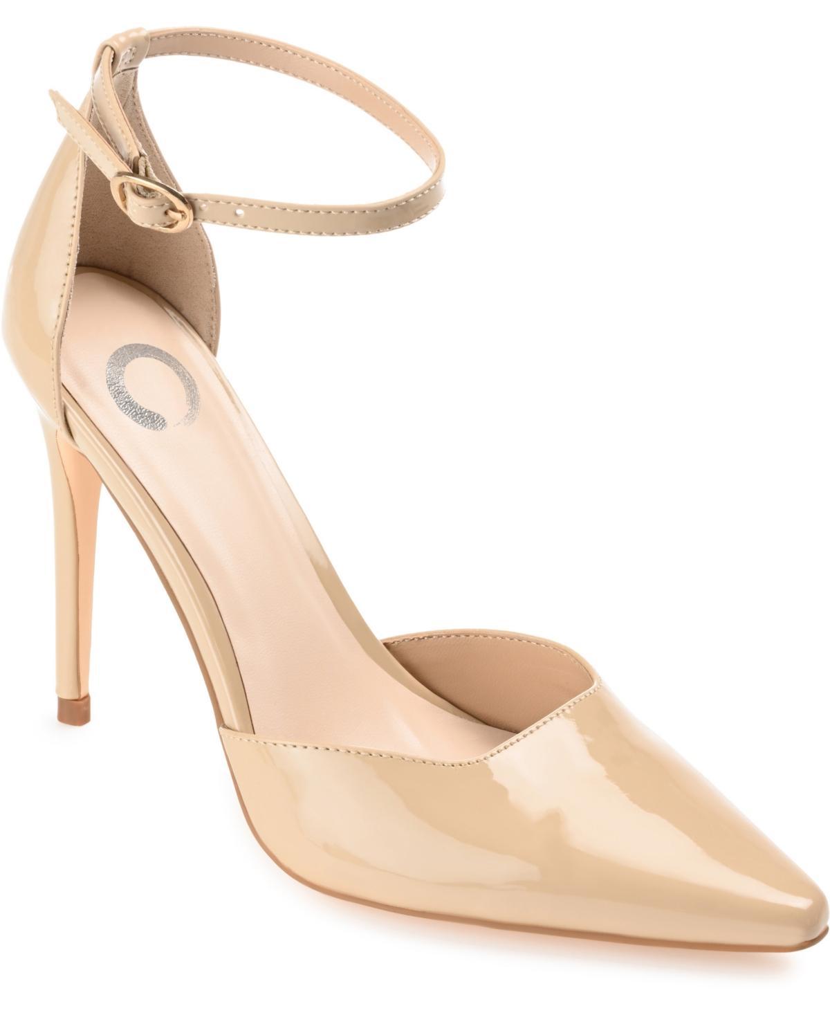 Journee Miriem Womens Tru Comfort Foam Heels Brown Product Image