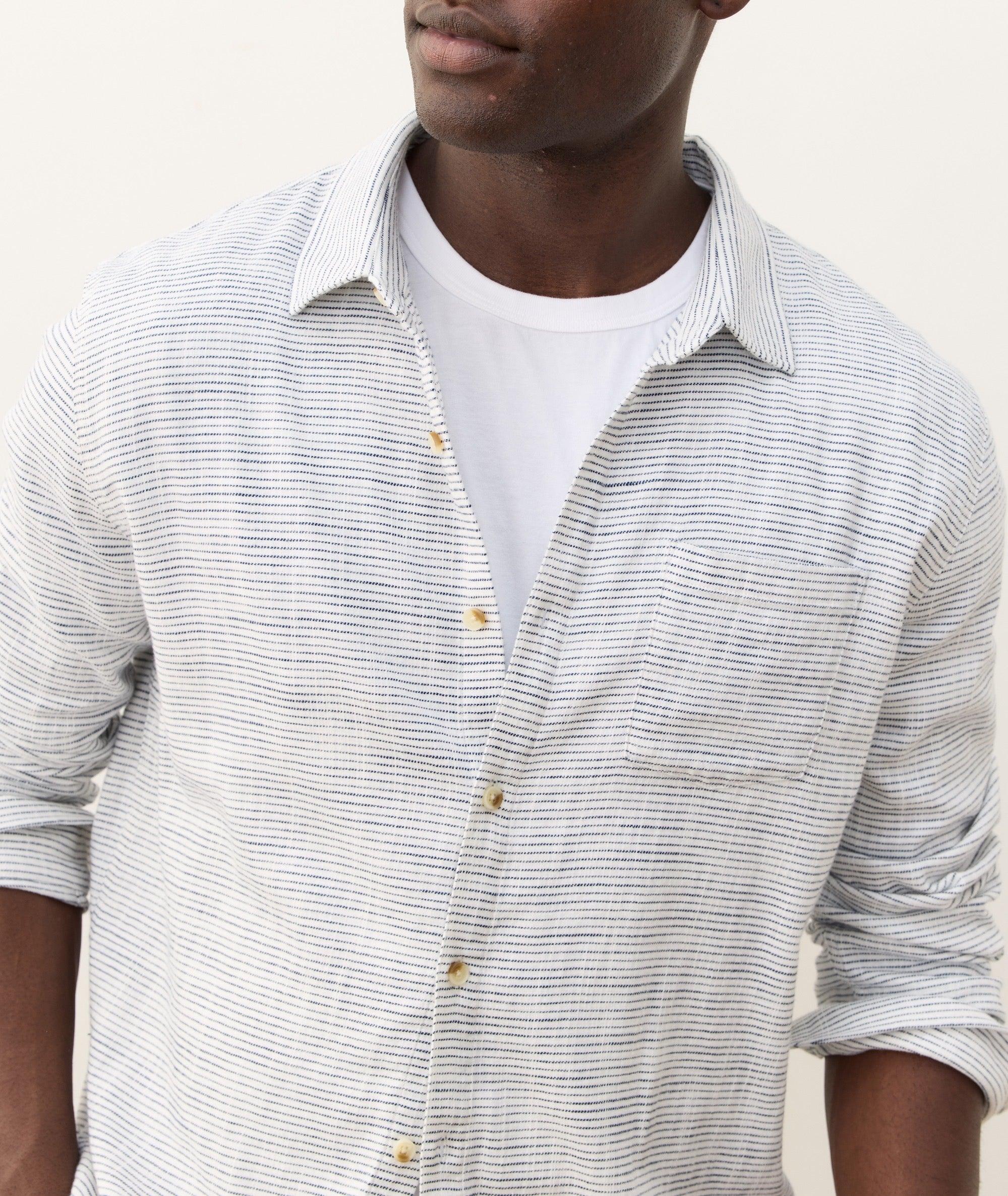 Stretch Selvage Long Sleeve Shirt Product Image