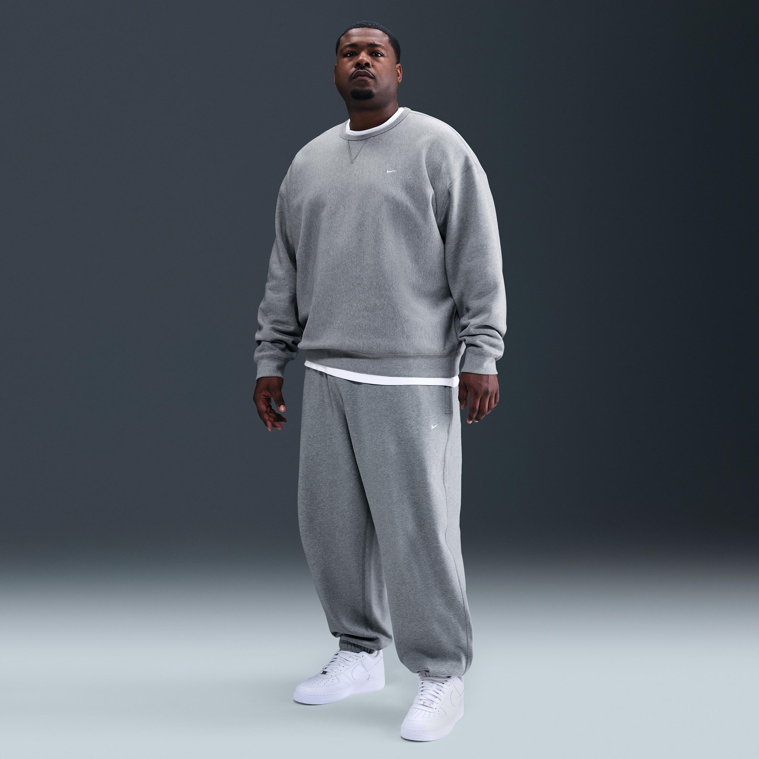 Nike Men's Solo Swoosh Cuffed Fleece Pants Product Image