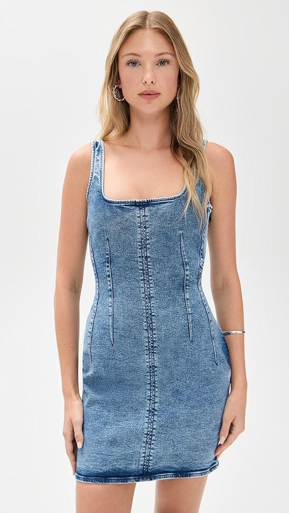Good American Denim Shift Dress | Shopbop Product Image