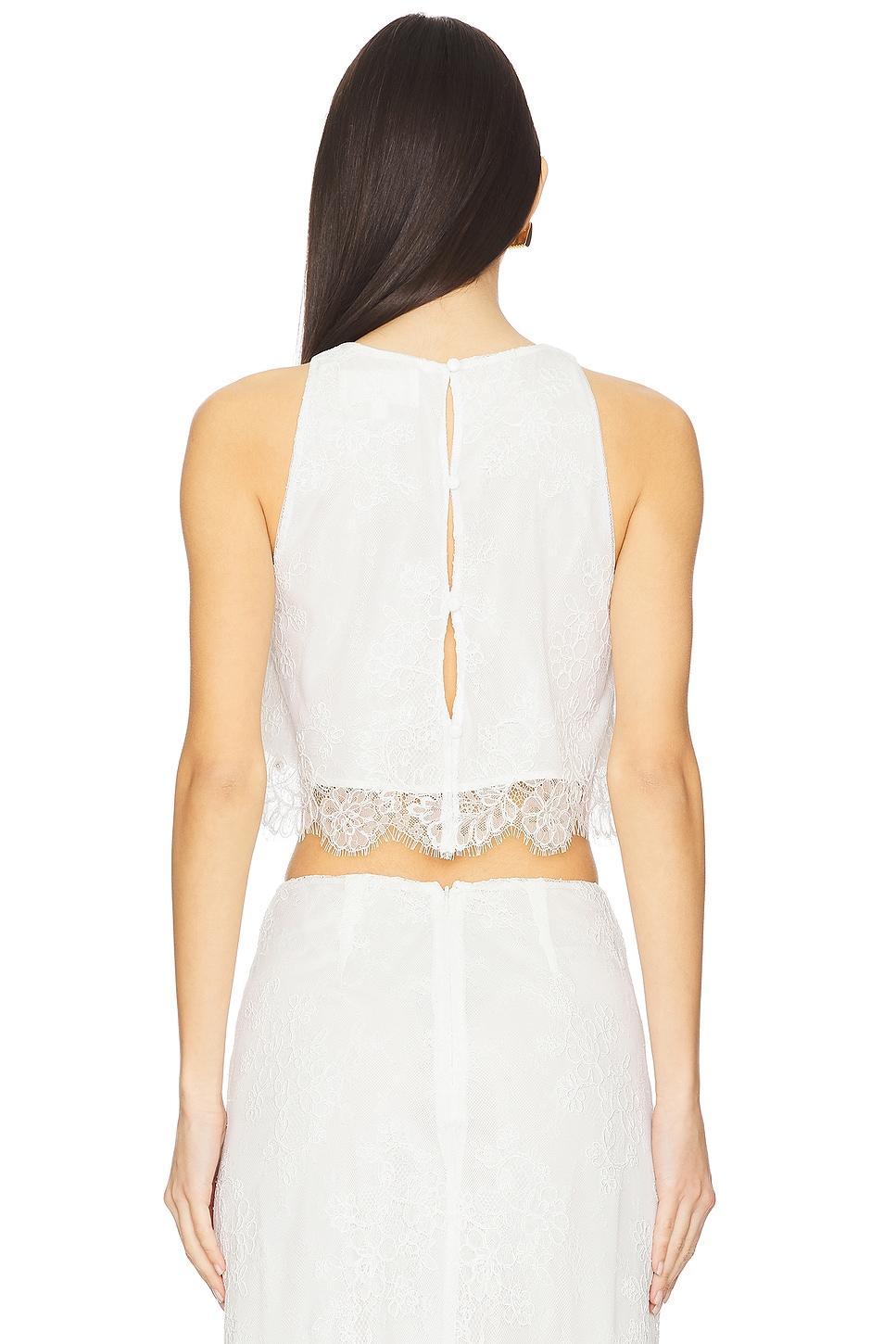 x REVOLVE Audrey Top Stone Cold Fox Product Image