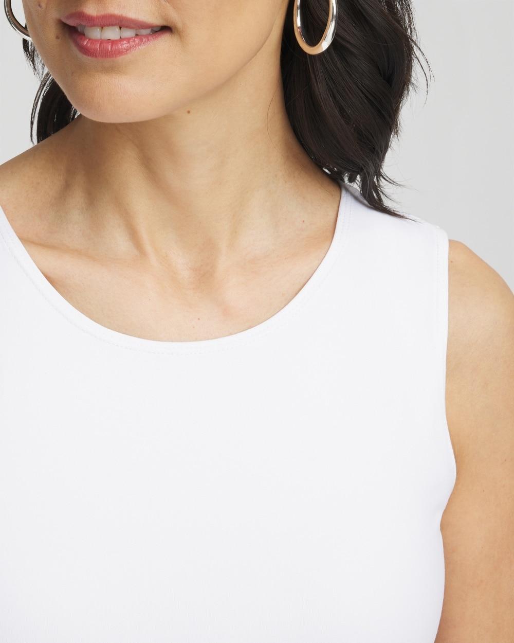 High Neck Microfiber Tank Product Image