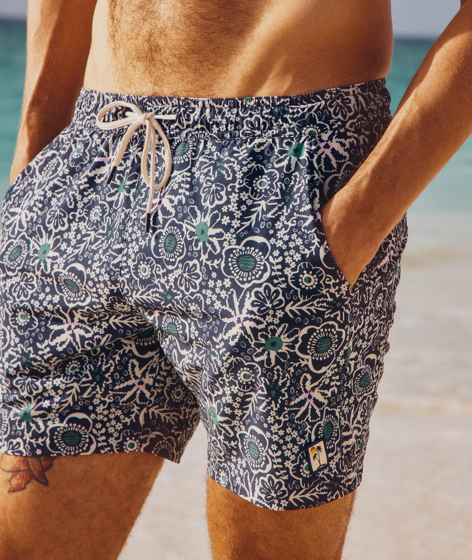 6" 4-Way Stretch Swim Trunk Product Image
