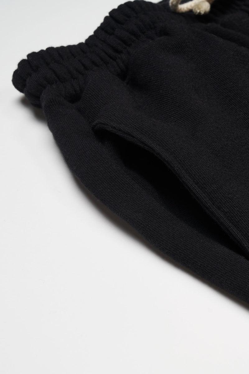 Women's Organic Heavyweight Fleece Sweatpants in Black Product Image