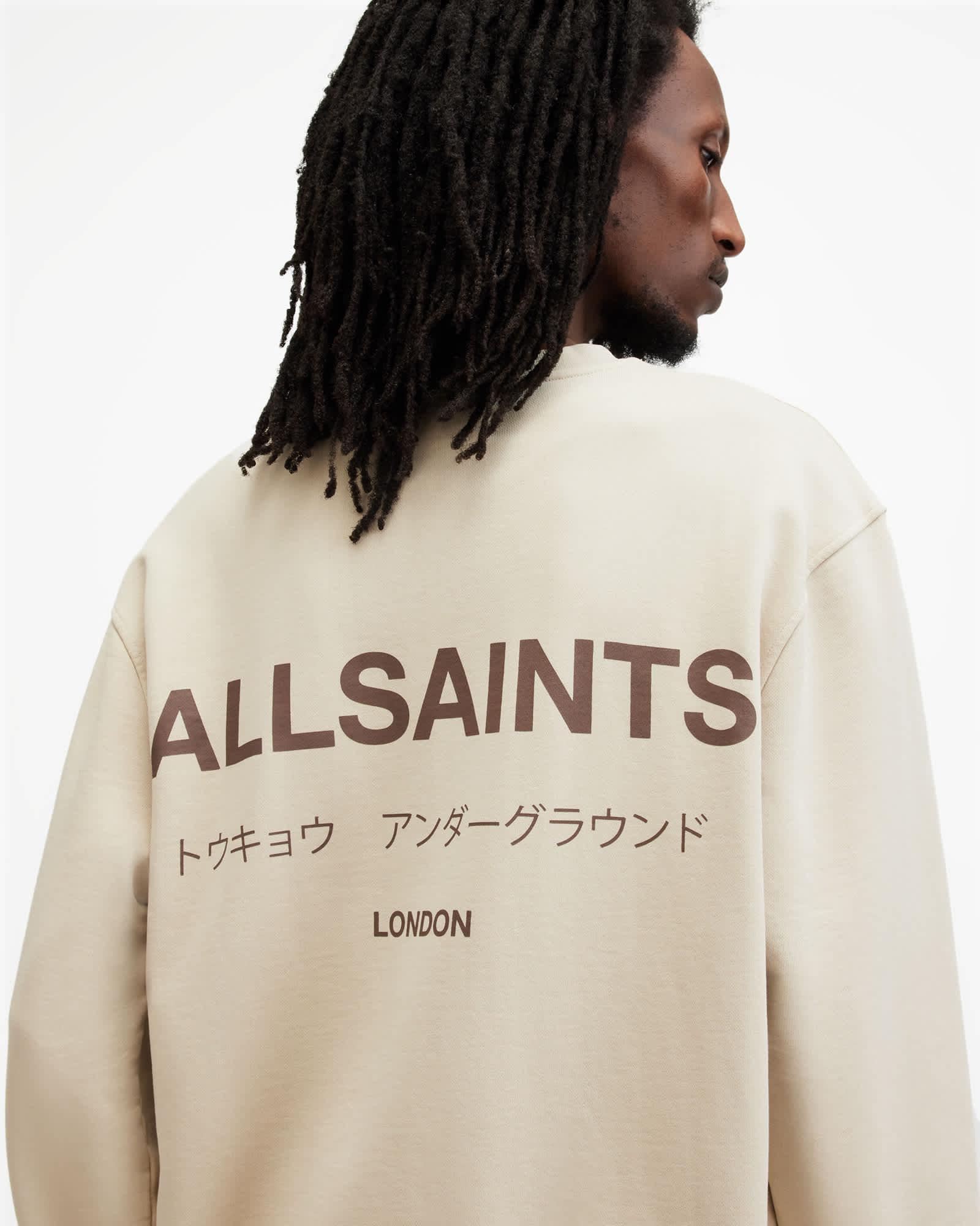 Underground Relaxed Fit Crew Neck Sweatshirt Product Image