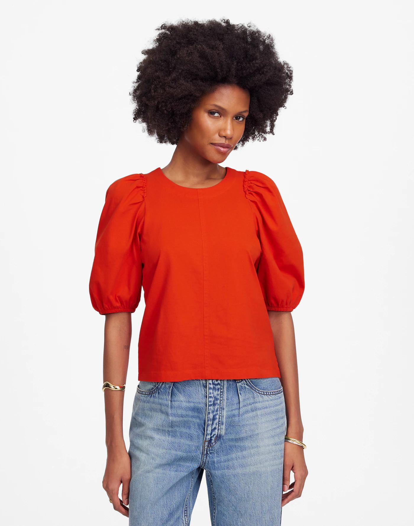 Puff-Sleeve Tee Product Image