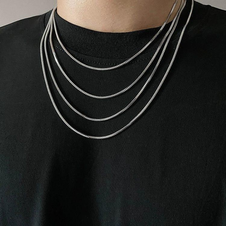 EVERYDAY SNAKE BONE CHAIN NECKLACE Product Image