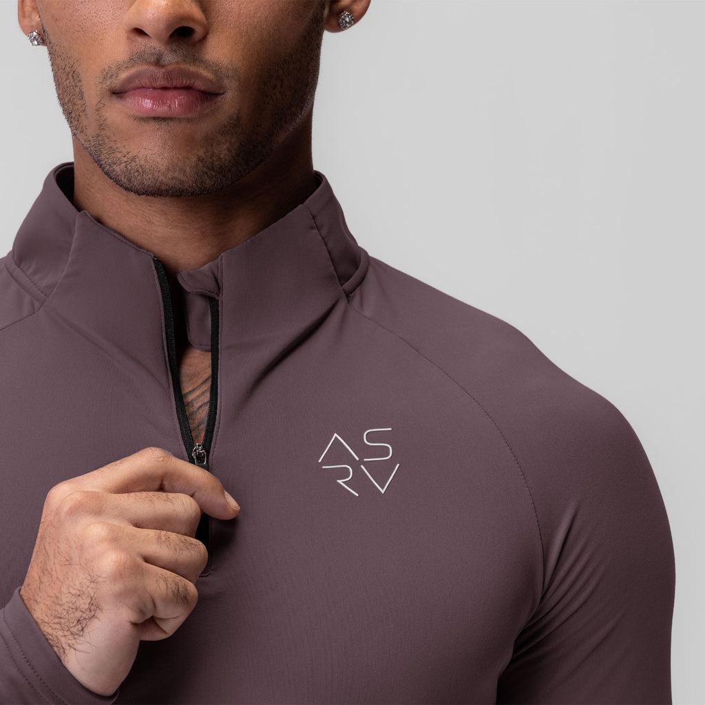 0906. Thermal Training Quarter Zip - Black "Cyber" Product Image