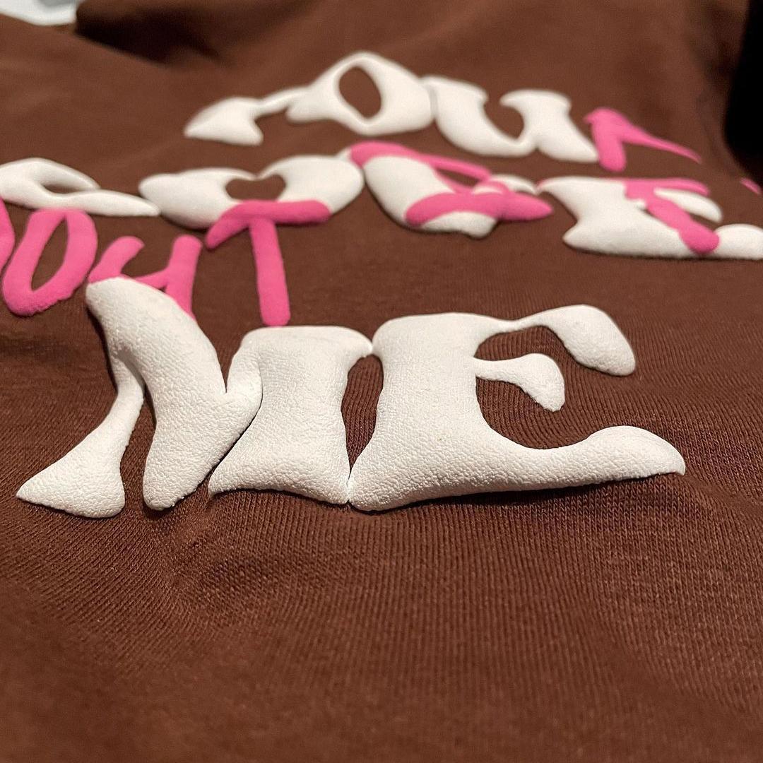 Your Lost Without Me Puff Print Graphic Cotton T-Shirt Product Image