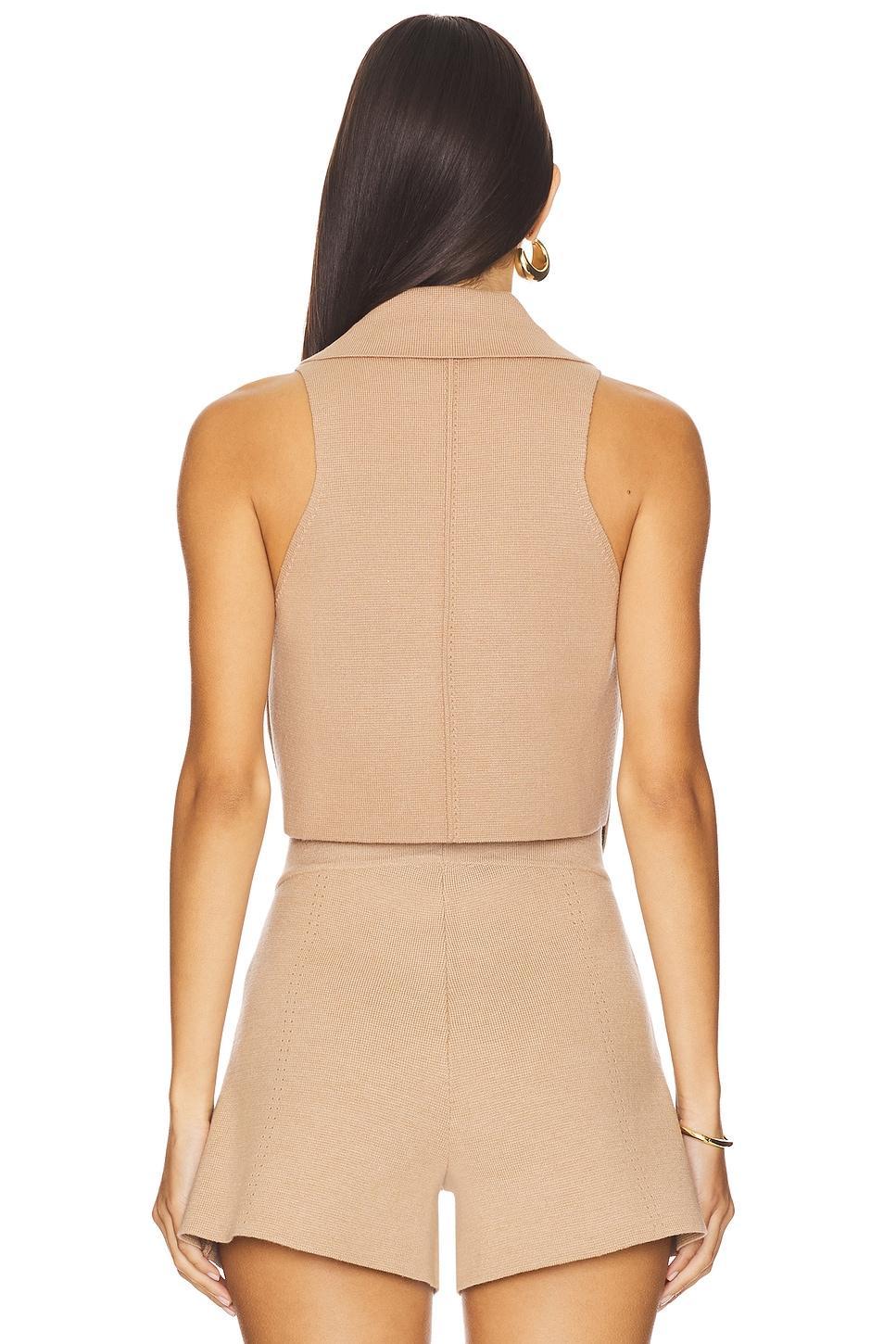 Zadie Knit Vest L'AGENCE Product Image