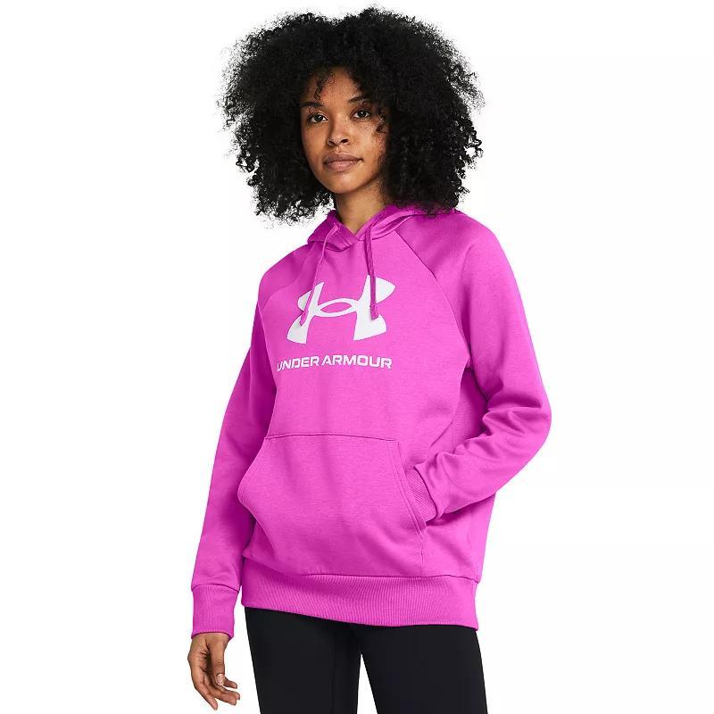 UA Rival Fleece Big Logo Womens Hoodie Product Image