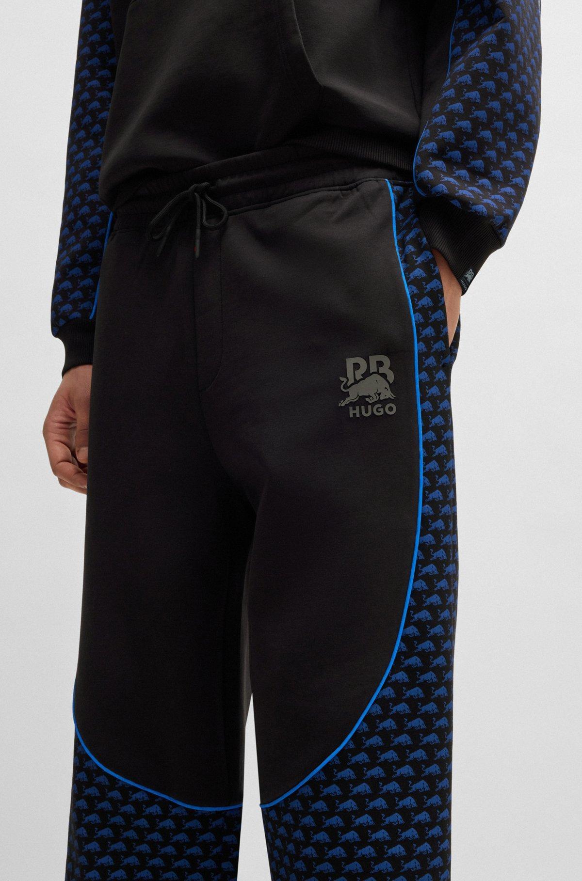 HUGO x RB tracksuit bottoms with piping details Product Image