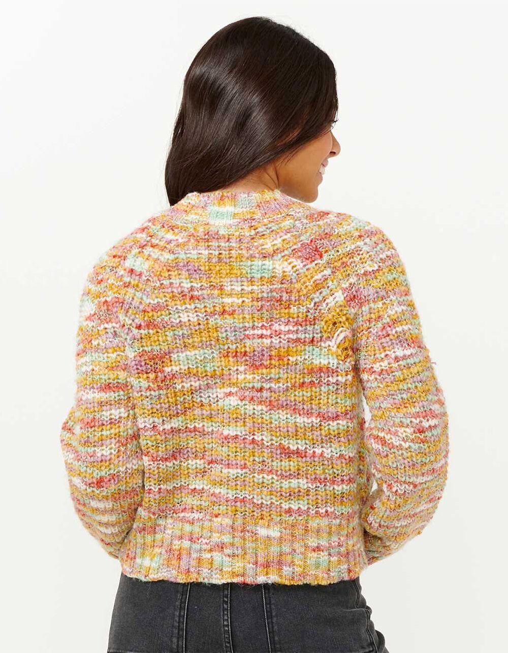 RIP CURL Beach Party Womens Sweater - PINK COMBO Product Image