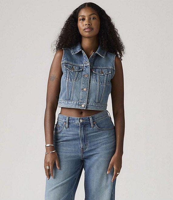 Levi's® Sleeveless Denim Vest Product Image