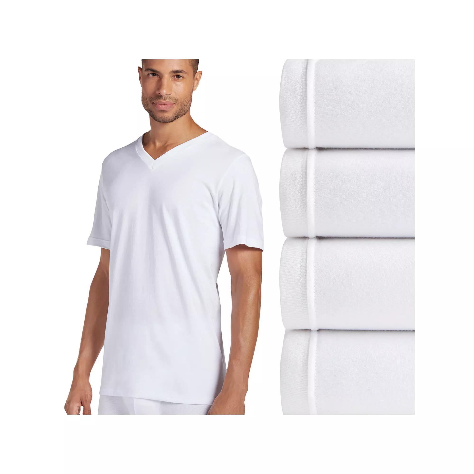 Mens Jockey Classic 3-pack V-Neck Tees Product Image