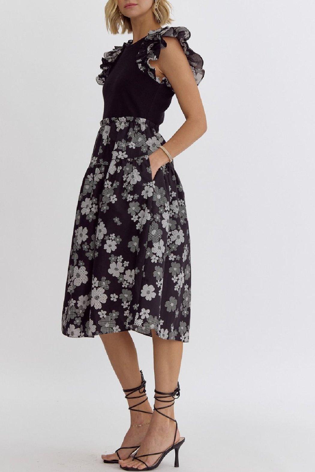 Floral Skirt Midi Product Image