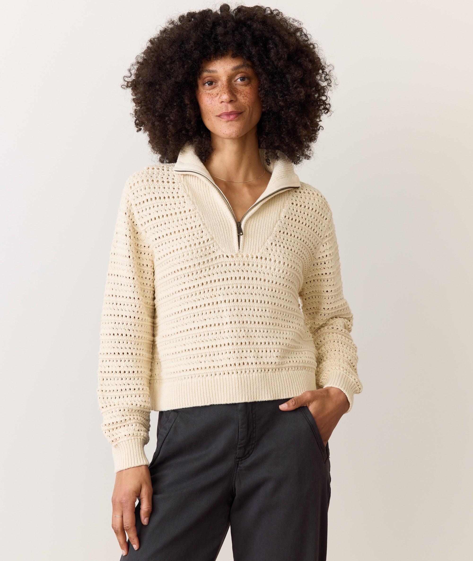 Montecito Quarter Zip Sweater Product Image