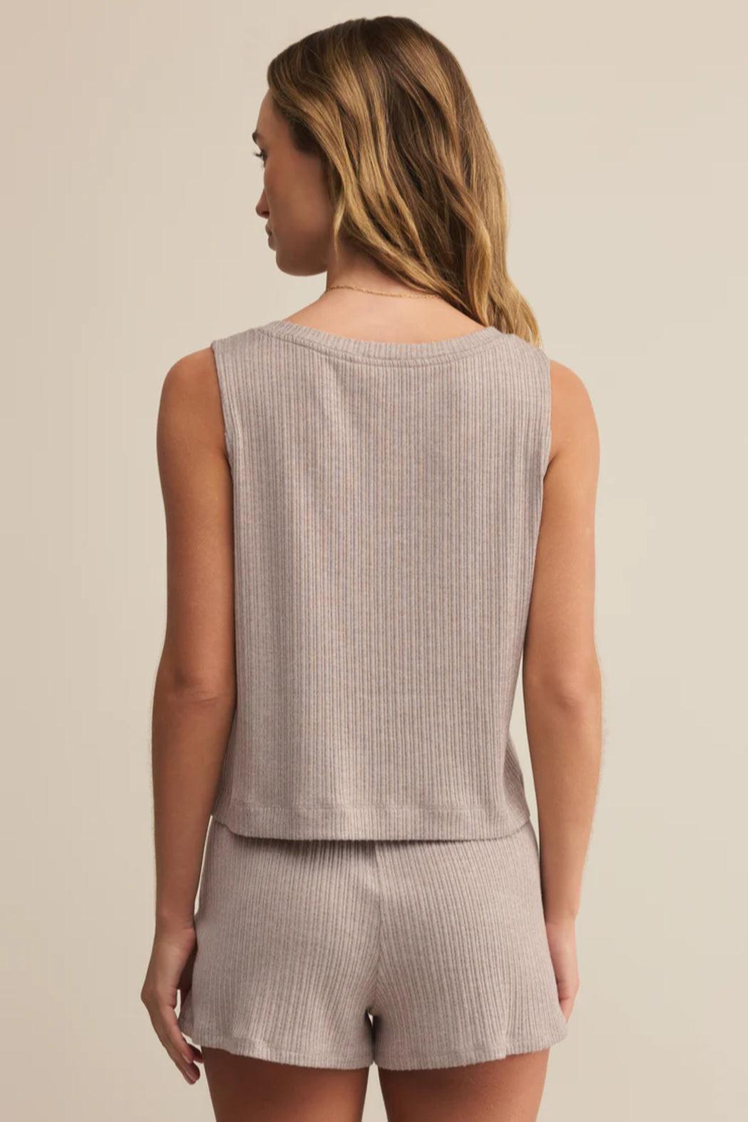Sloane V-Neck Rib Tank Product Image