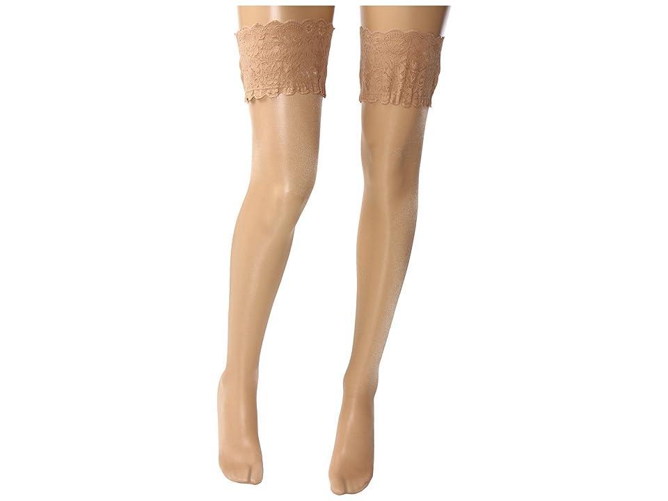 Satin Touch Stay-Up Thigh-Highs Product Image