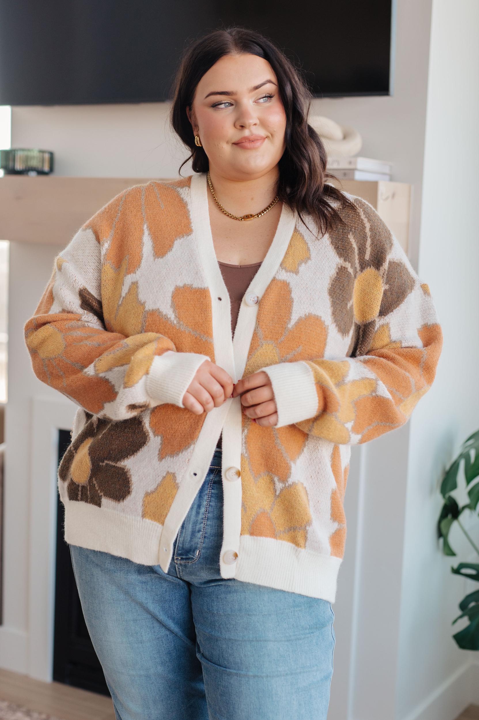 Exquisitely Mod Floral Cardigan (Online Exclusive) Product Image
