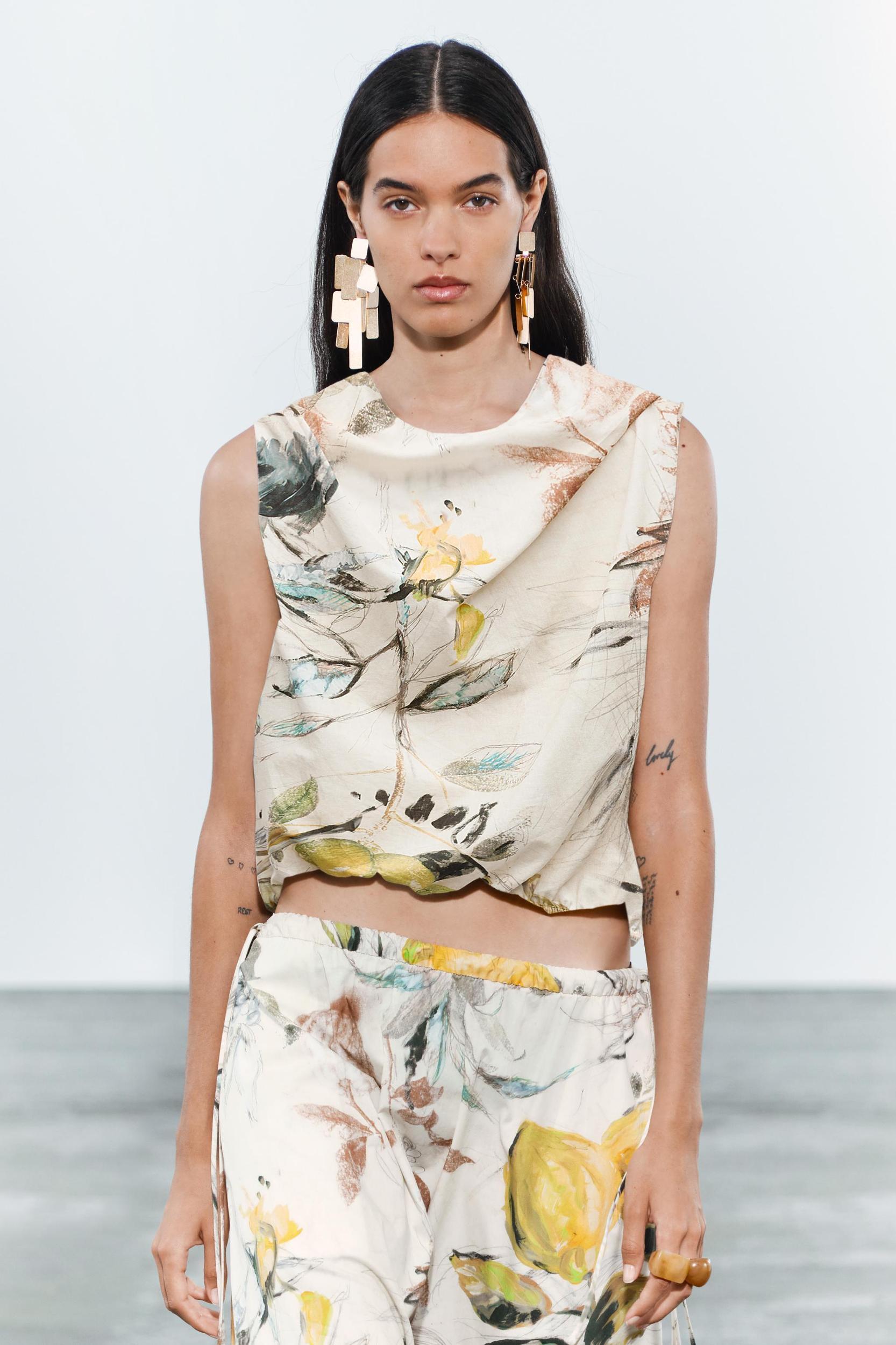 PRINTED TOP ZW COLLECTION Product Image