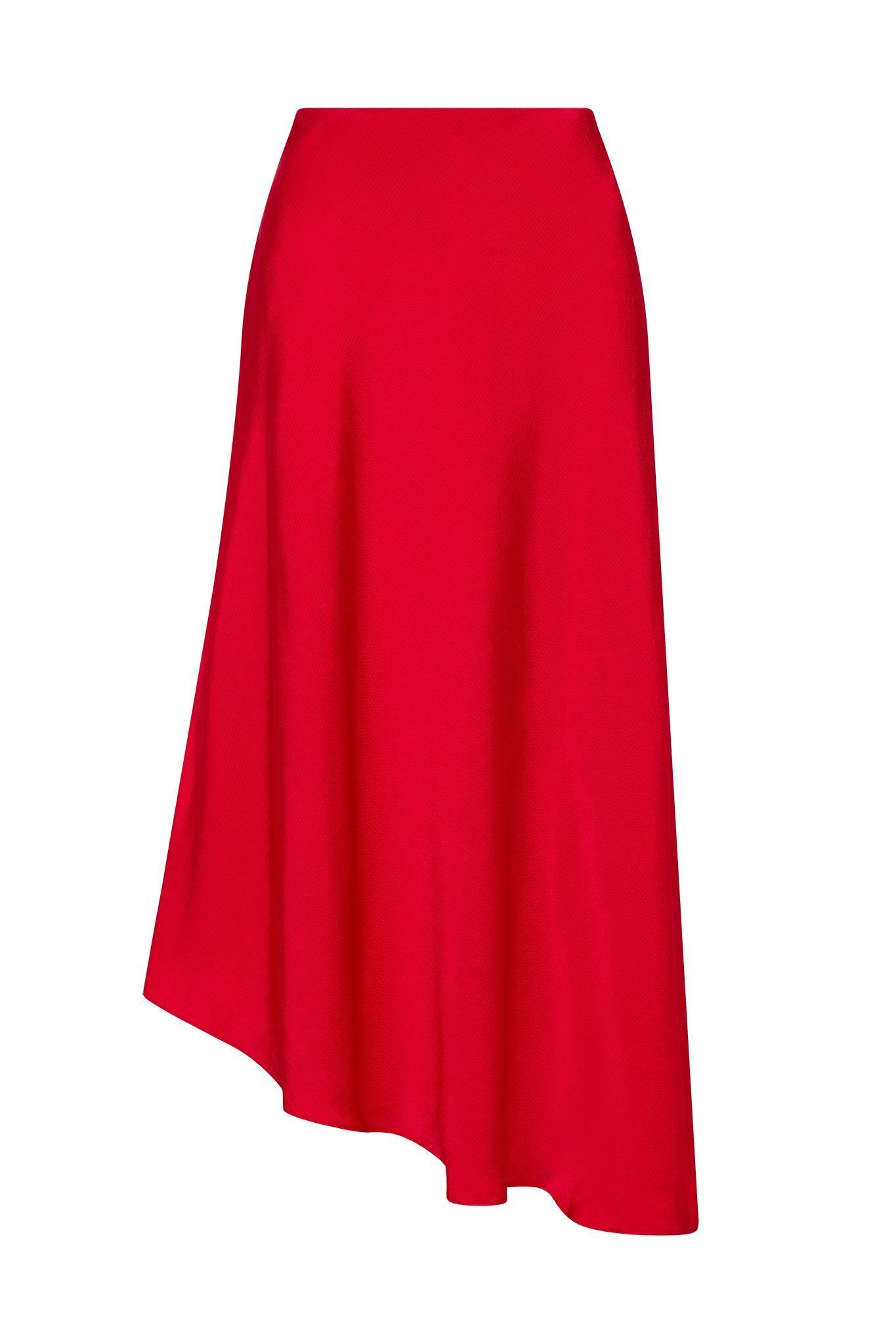 Valeria Asymmetric Midi Skirt Product Image