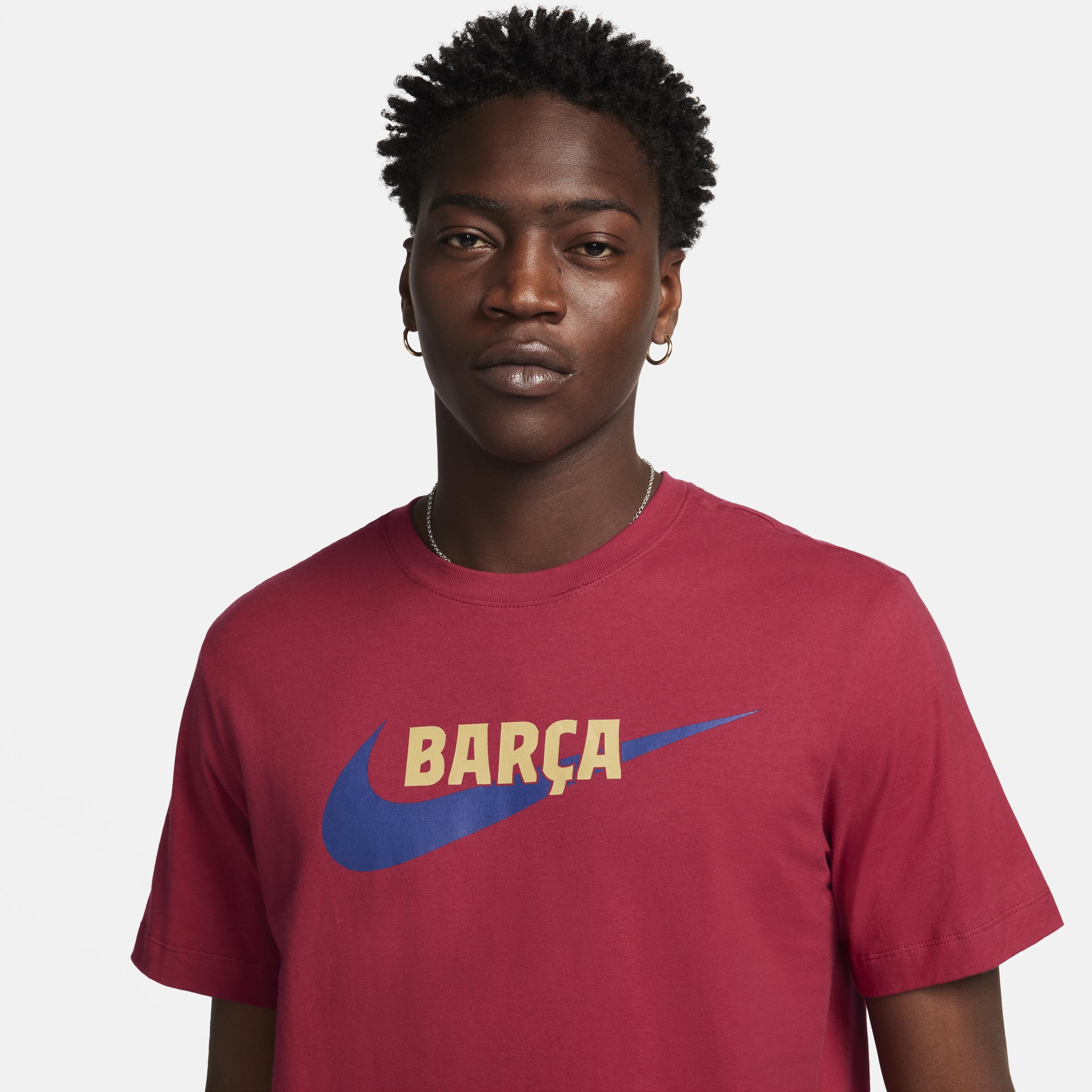 FC Barcelona Swoosh Nike Mens T-Shirt Product Image