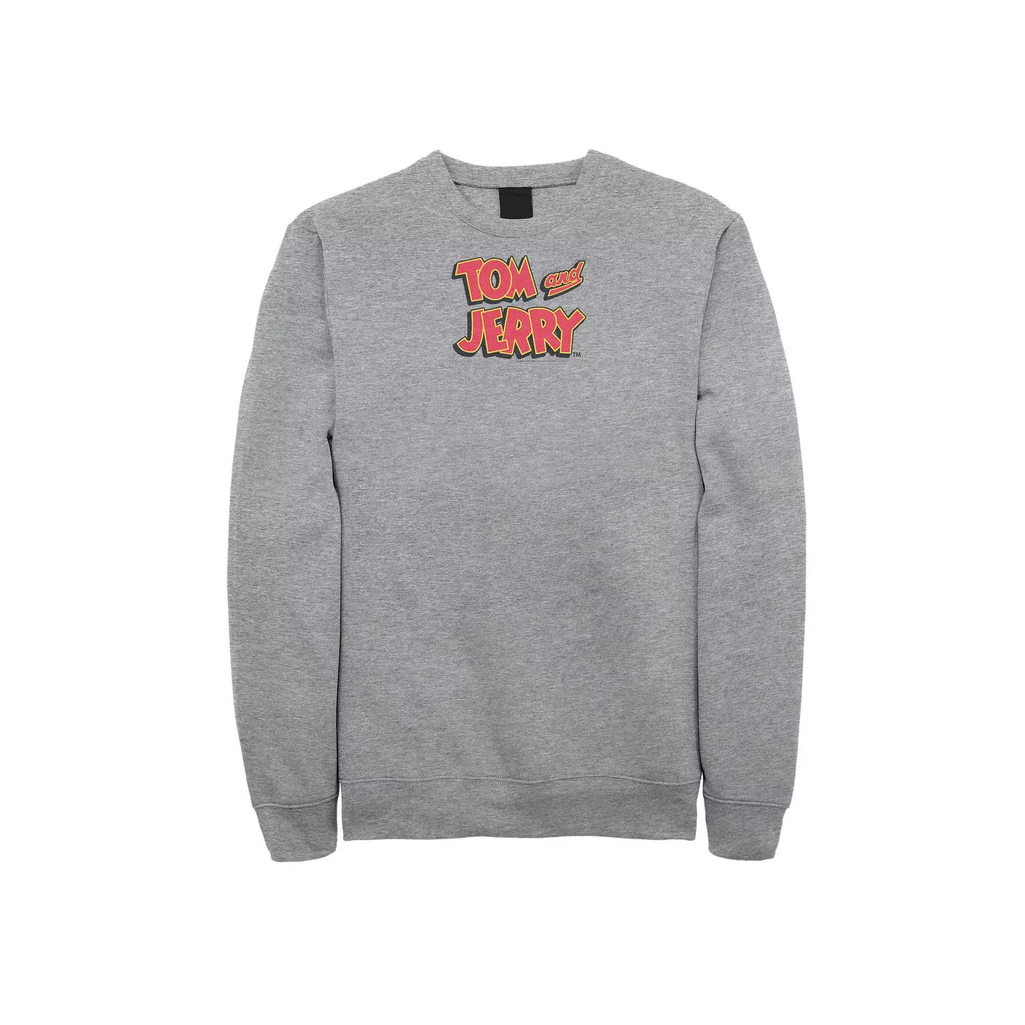 Big & Tall Nickelodeon Teenage Mutant Ninja Turtles Weekend Warrior Leonardo Fleece Sweatshirt, Men's, Size: 4XL, Athletic Grey Product Image