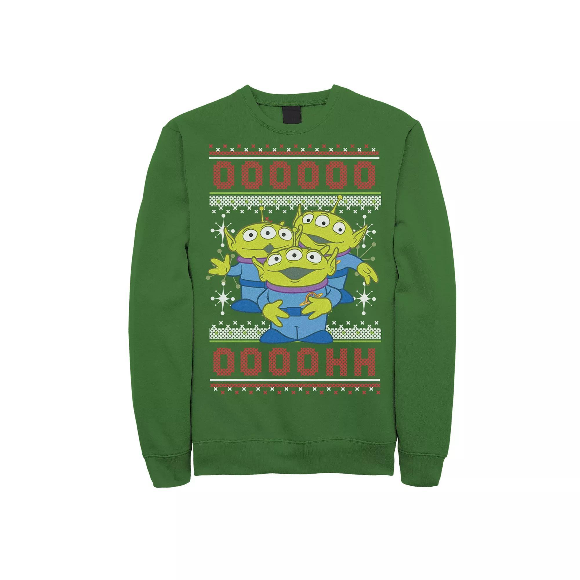 Men's I'd Rather Be Fishing Lime Green Fish About To Get Hooked Graphic Fleece, Size: Large, Black Product Image