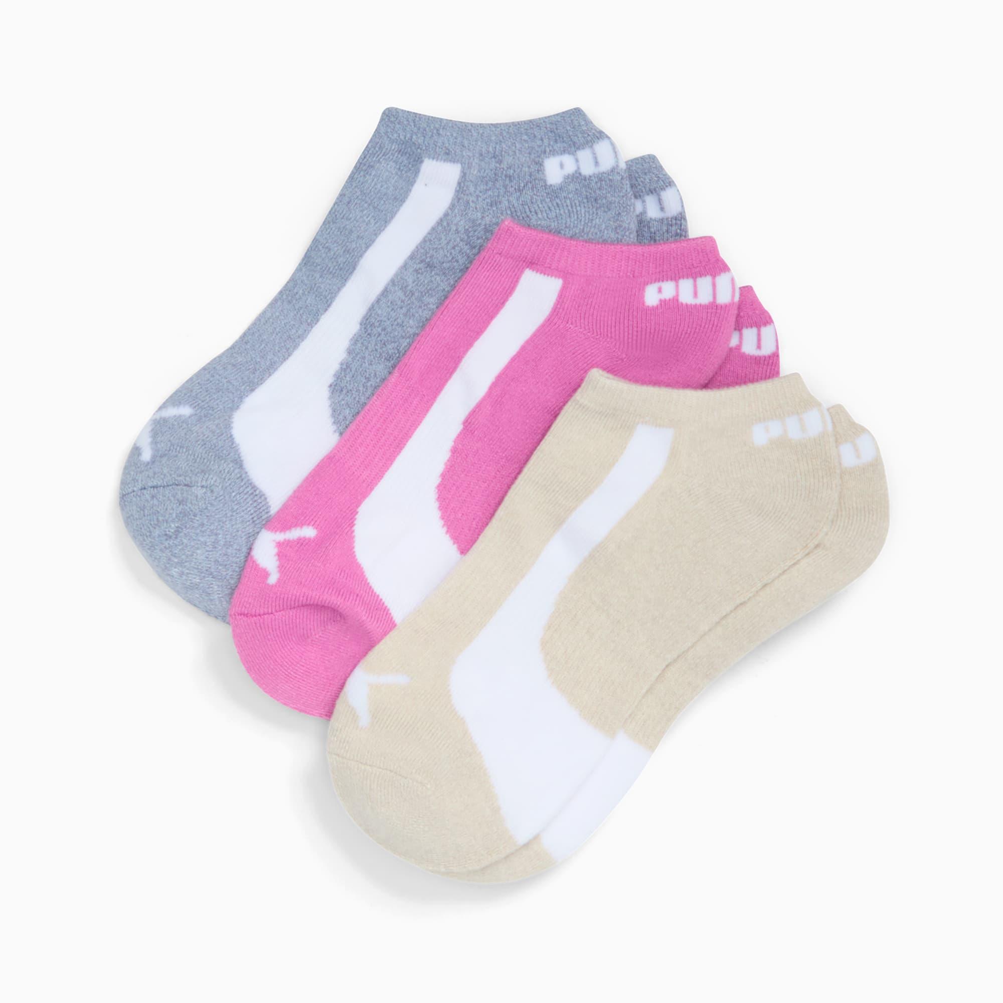 Men's Non-Terry Quarter-Length Crew Socks (3 Pairs) Product Image