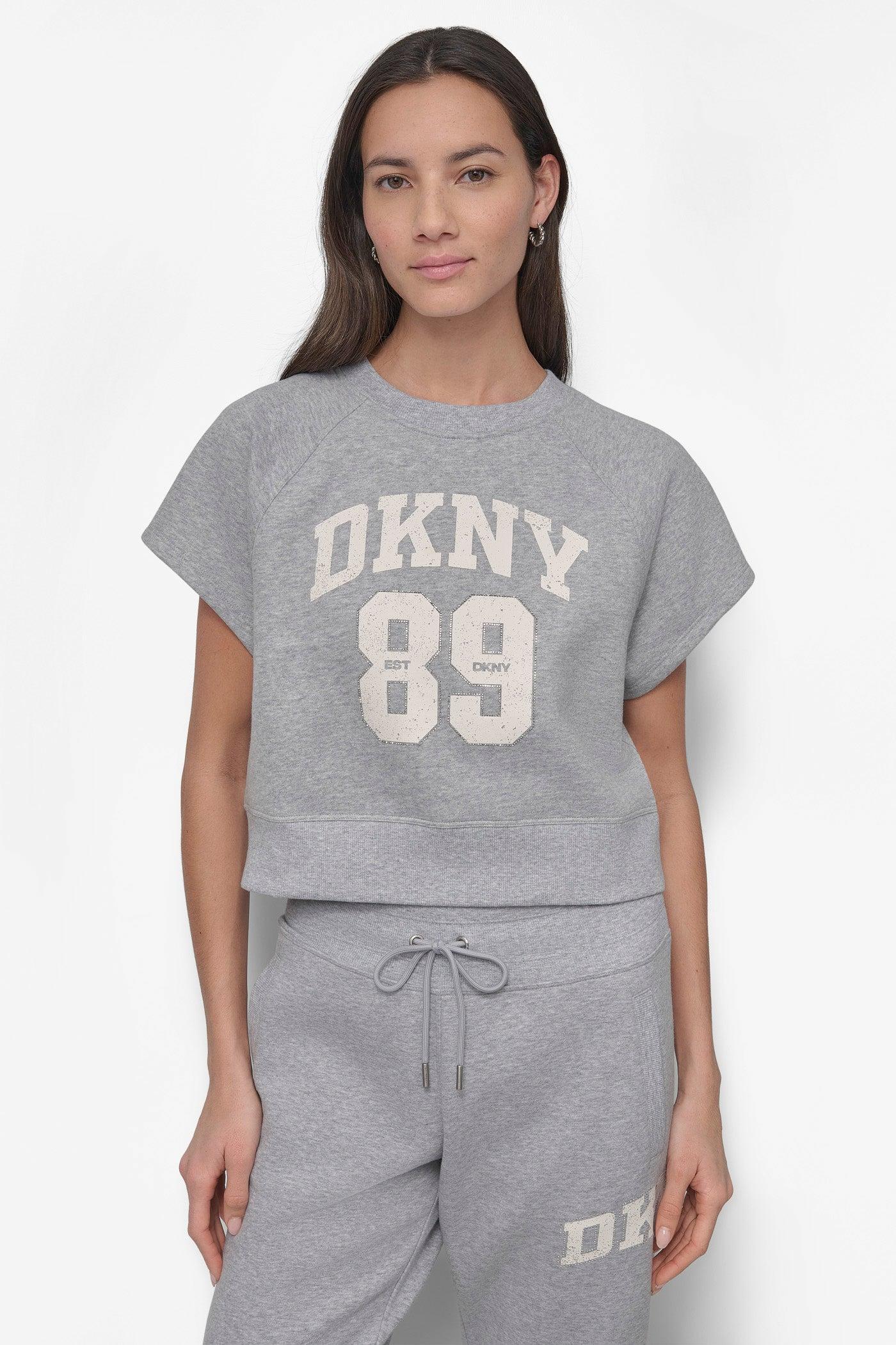 CROPPED CRYSTAL LOGO PERFORMANCE SWEATSHIRT Product Image