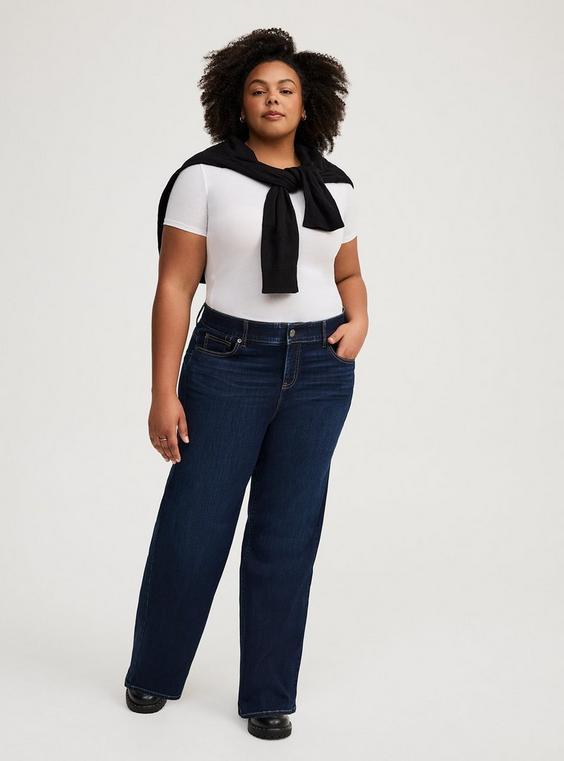 Bombshell Wide Leg High-Rise Jean Product Image