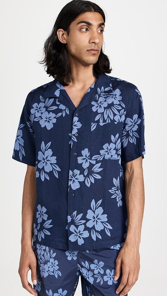 Onia Air Linen Convertible Vacation Shirt | Shopbop Product Image