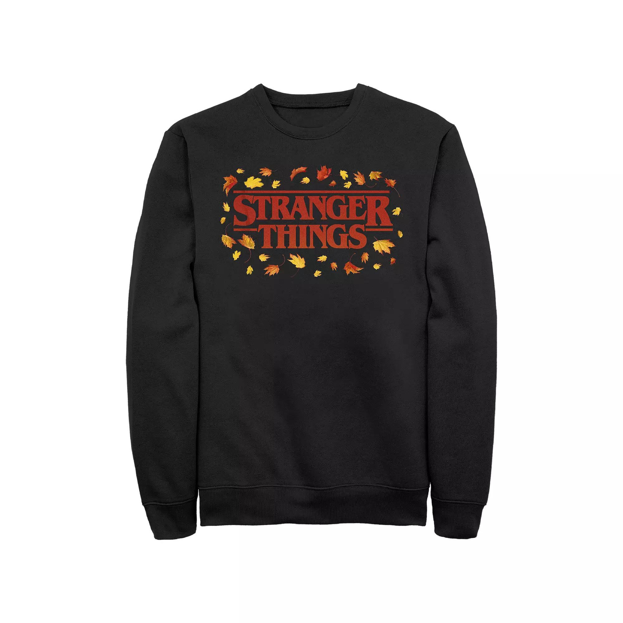 Disney's Mickey Mouse Thankful Vibes Men's Graphic Fleece, Size: Small, Grey Heather Product Image