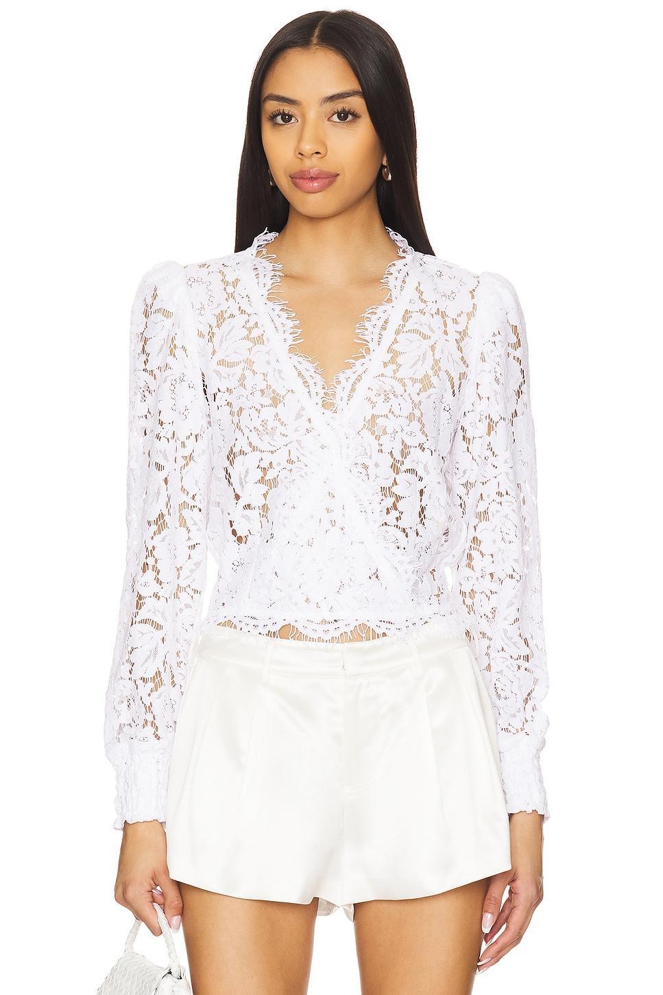 Kairi Lace Wrap Blouse Generation Love Product Image