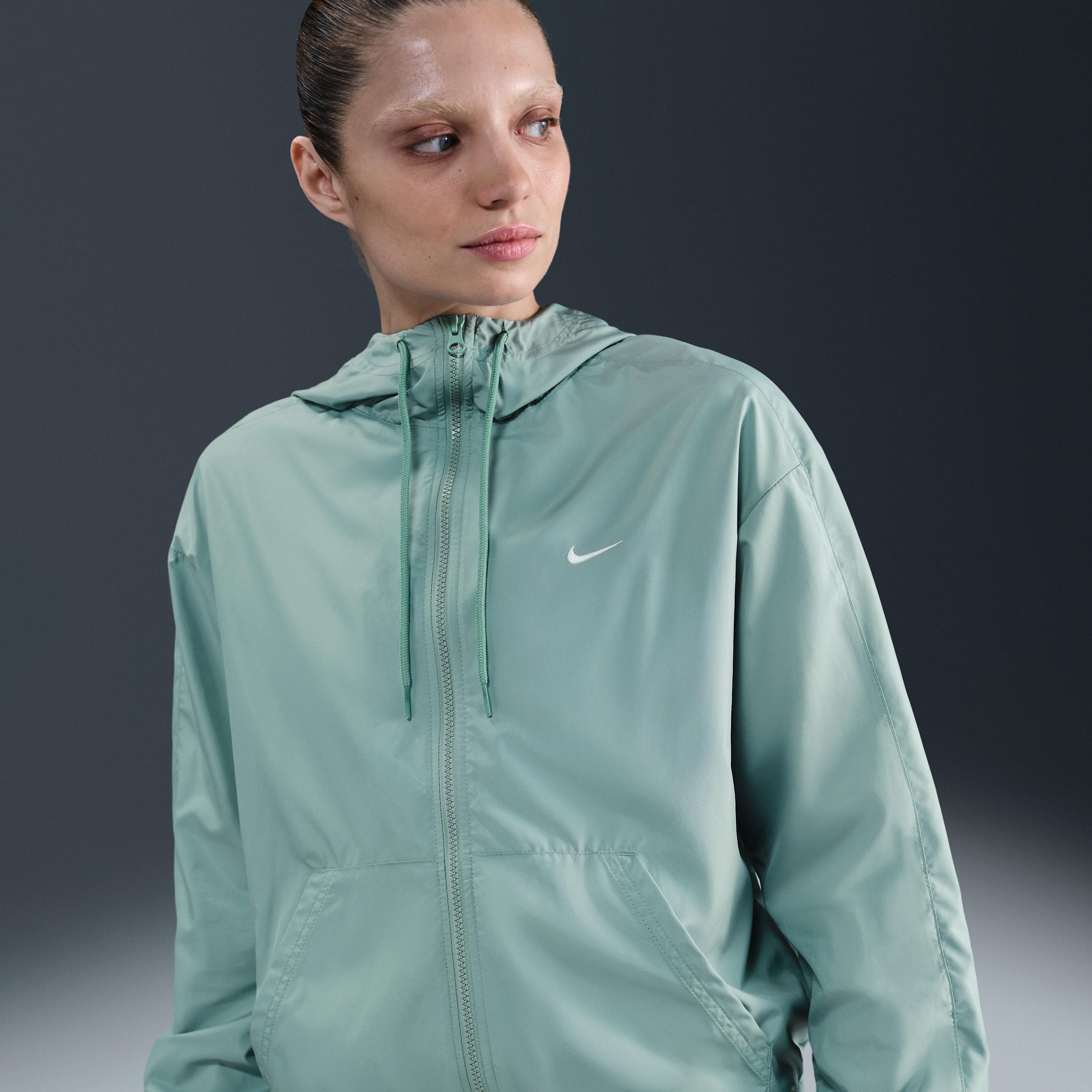 Women's Nike Sportswear Classic Wovens Loose UV Hooded Jacket Product Image
