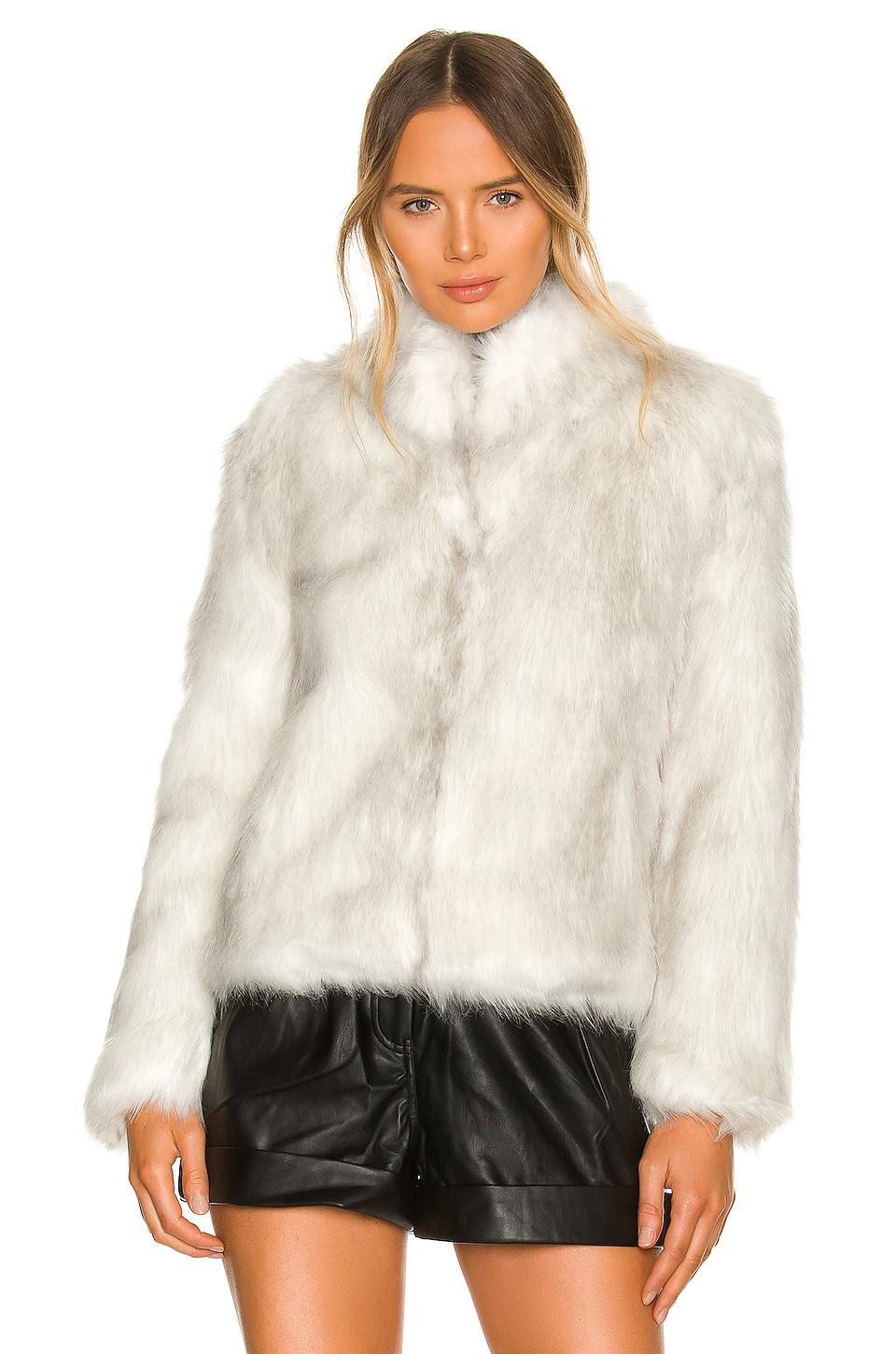 Fur Delish Faux Fur Jacket Unreal Fur Product Image