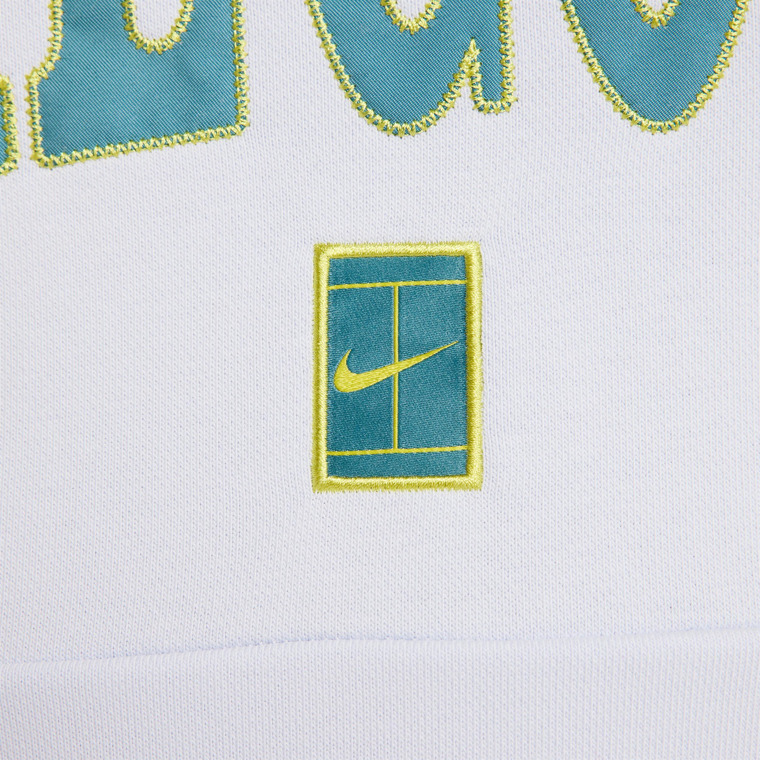 Nike Men's Court Heritage Dri-FIT Fleece Tennis Hoodie Product Image