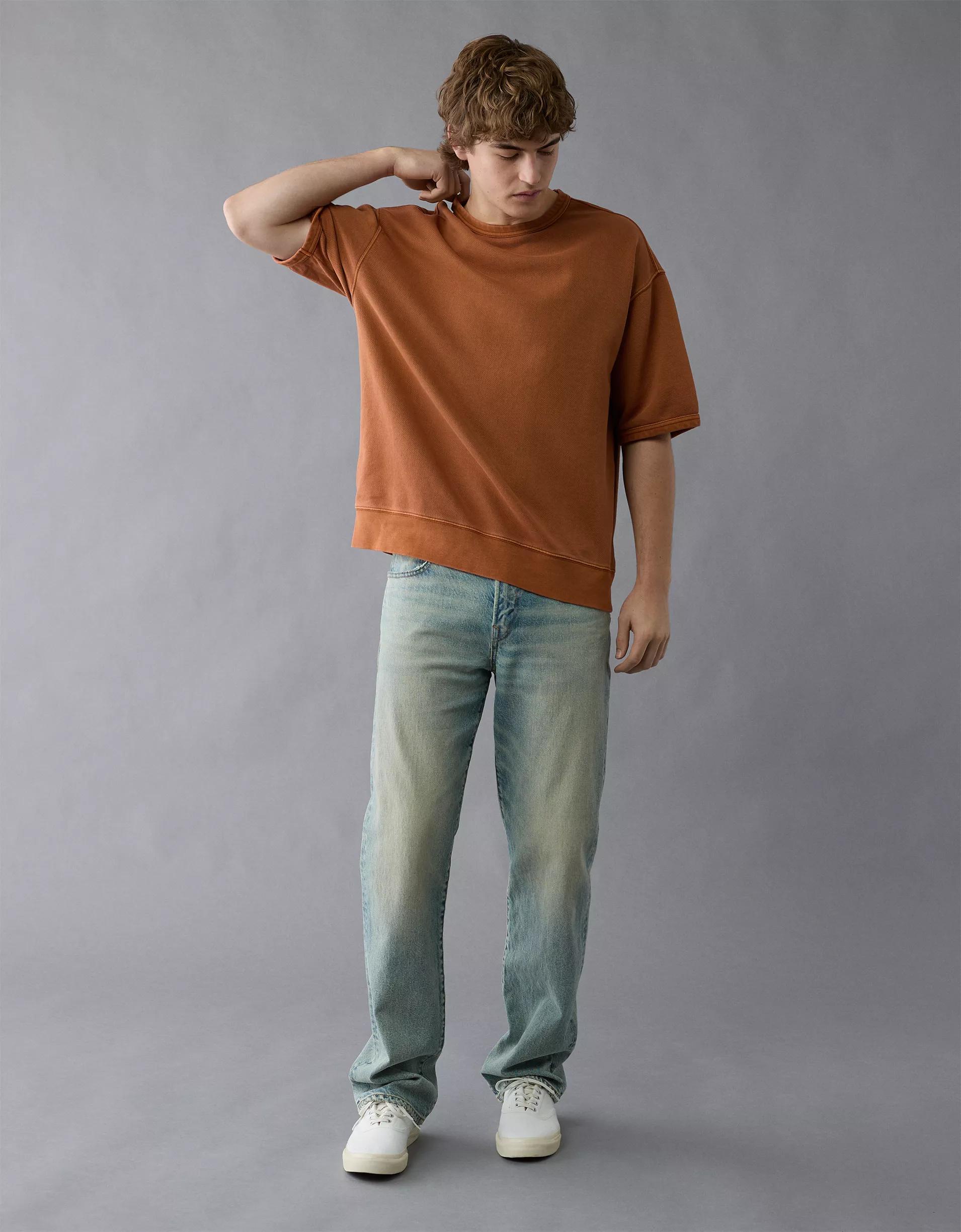 AE Short-Sleeve Sweatshirt Product Image