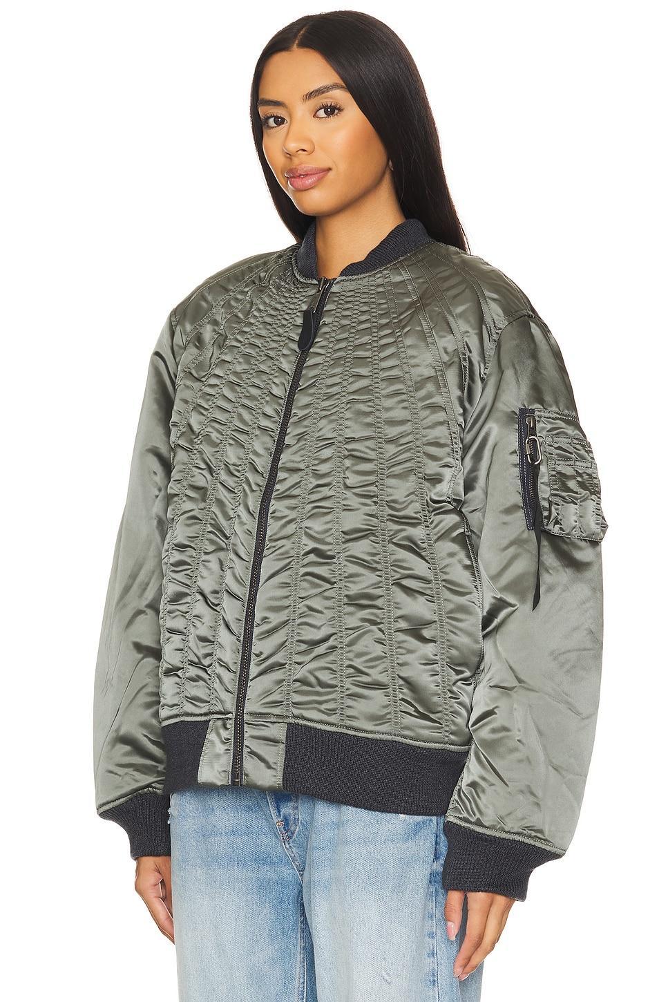 Ma-1 Shirring Flight Jacket ALPHA INDUSTRIES Product Image